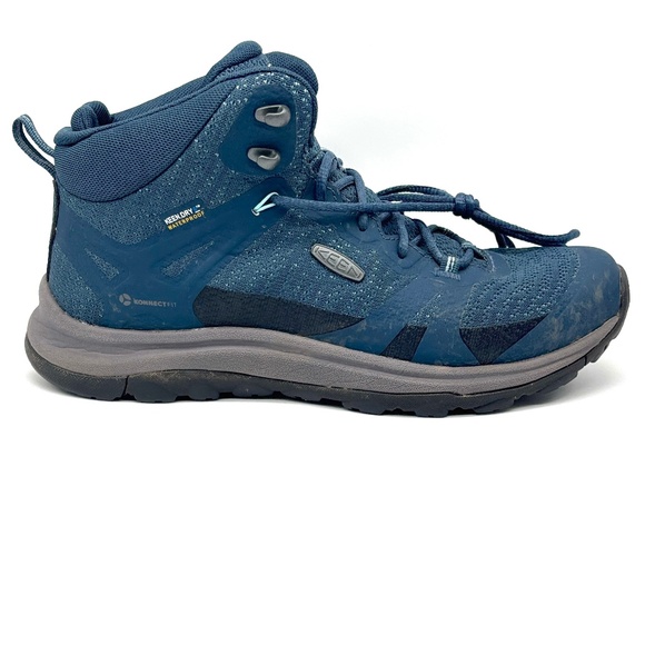 Keen Shoes - Keen Womens Terradora II KeenDry Waterproof Boots Blue Sz 7.5 Hiking READ